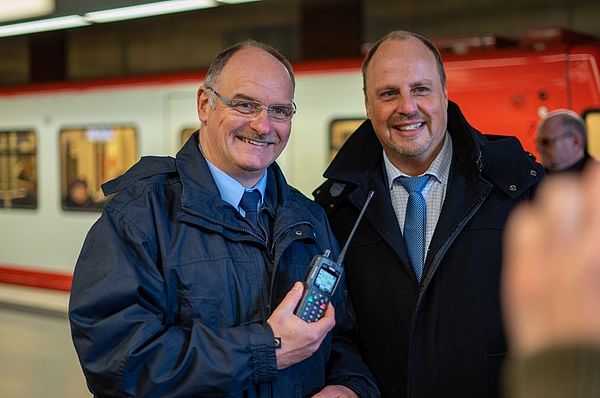Nürnberg funkt jetzt auch im Untergrund digital. Nürnberg funkt jetzt auch im Untergrund digital.