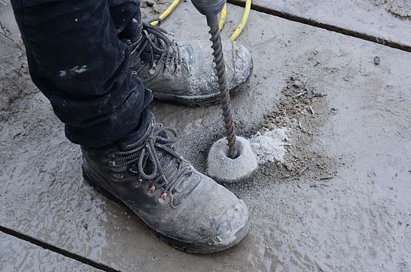 Bauarbeiten Muggenhof am 15.02.2021