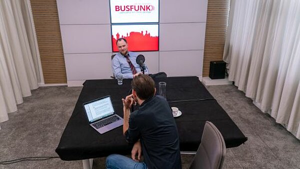 Interview im Bufunk-Studio