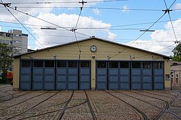 Historisches Straßenbahndepot St.Peter