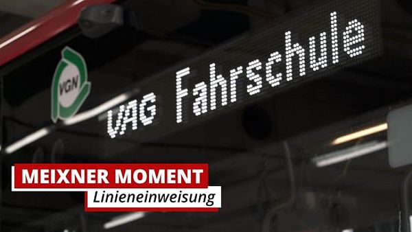 Zugzielanzeige "VAG Fahrschule" - Bild: Axel Sarnoch