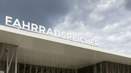 Fahrradspeicher am Hauptbahnhof