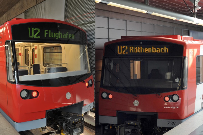 Neue Züge für die U1 VAG VerkehrsAktiengesellschaft
