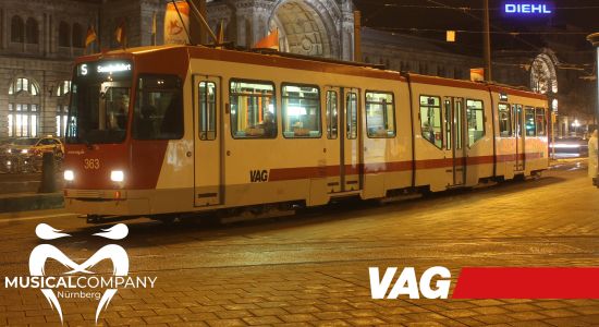 Musical in der Youngtimer Straßenbahn